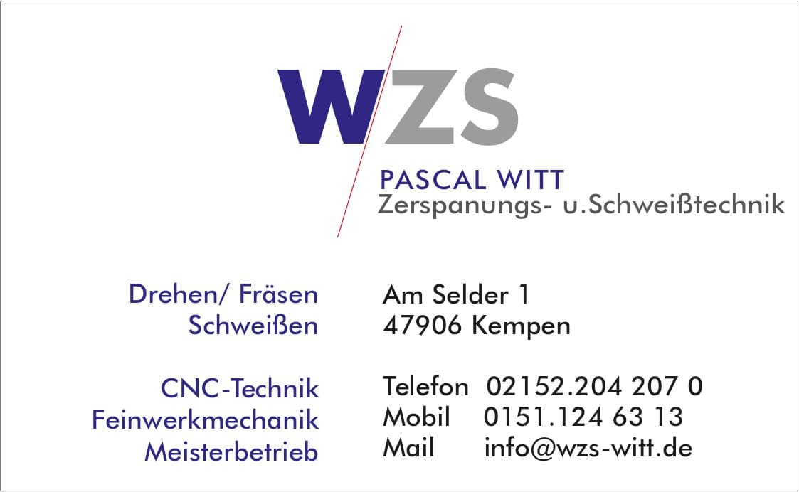 Witt Zerspanungstechnik